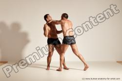 Fighting reference poses of Norbert & Radan